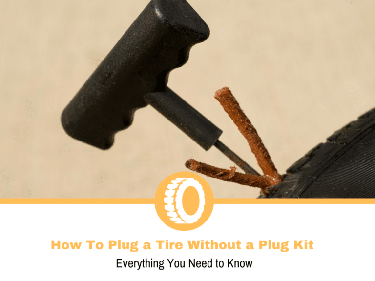 How To Plug a Tire Without a Plug Kit