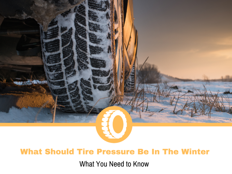 What Should Tire Pressure Be In The Winter?