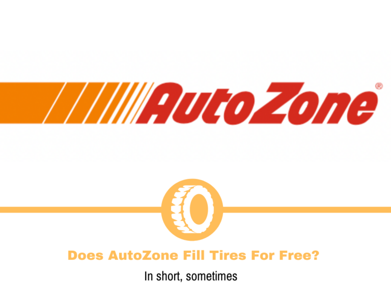 Does AutoZone Fill Tires For Free?