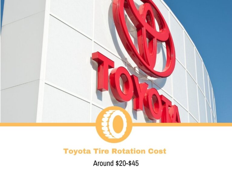 What Does a Toyota Tire Rotation Cost?