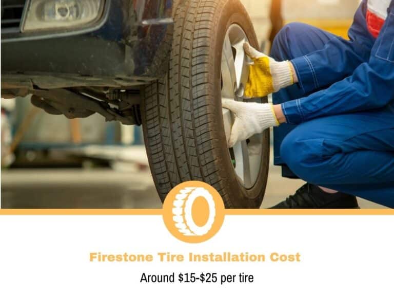 Firestone Tire Installation Cost (How much is it?)